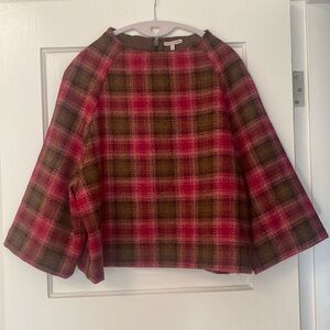 Frances Valentine Lily Funnelneck Top - Size L